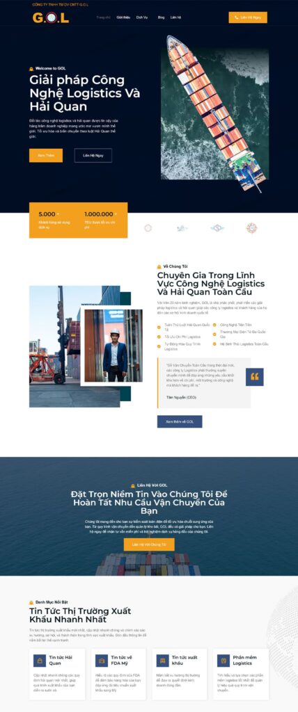 Dự án thiết kế website Dương Thái Sang (1)