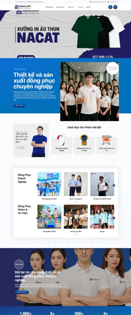 Dự án thiết kế website Dương Thái Sang (1)