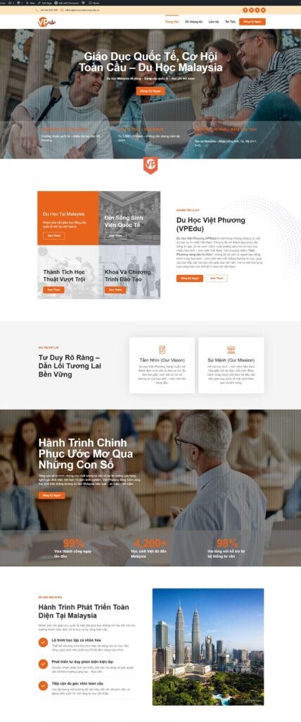 Dự án thiết kế website Dương Thái Sang (1)
